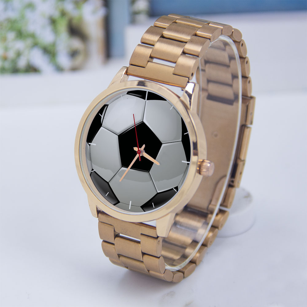 Jewelry For Watches - Piłka nożna Futbol Projekt Kibice Srebrny