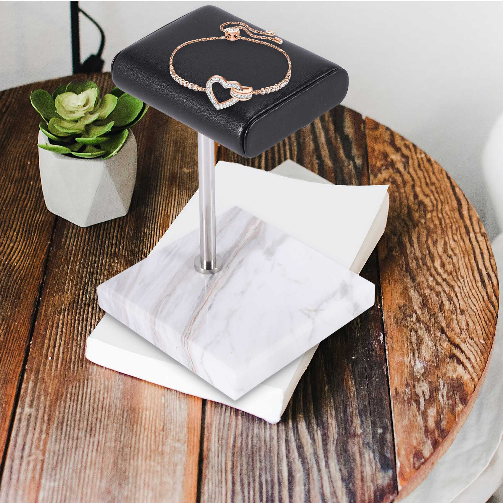 Jewelry For Watches - Stojak ekspozycyjny na zegarki z białego