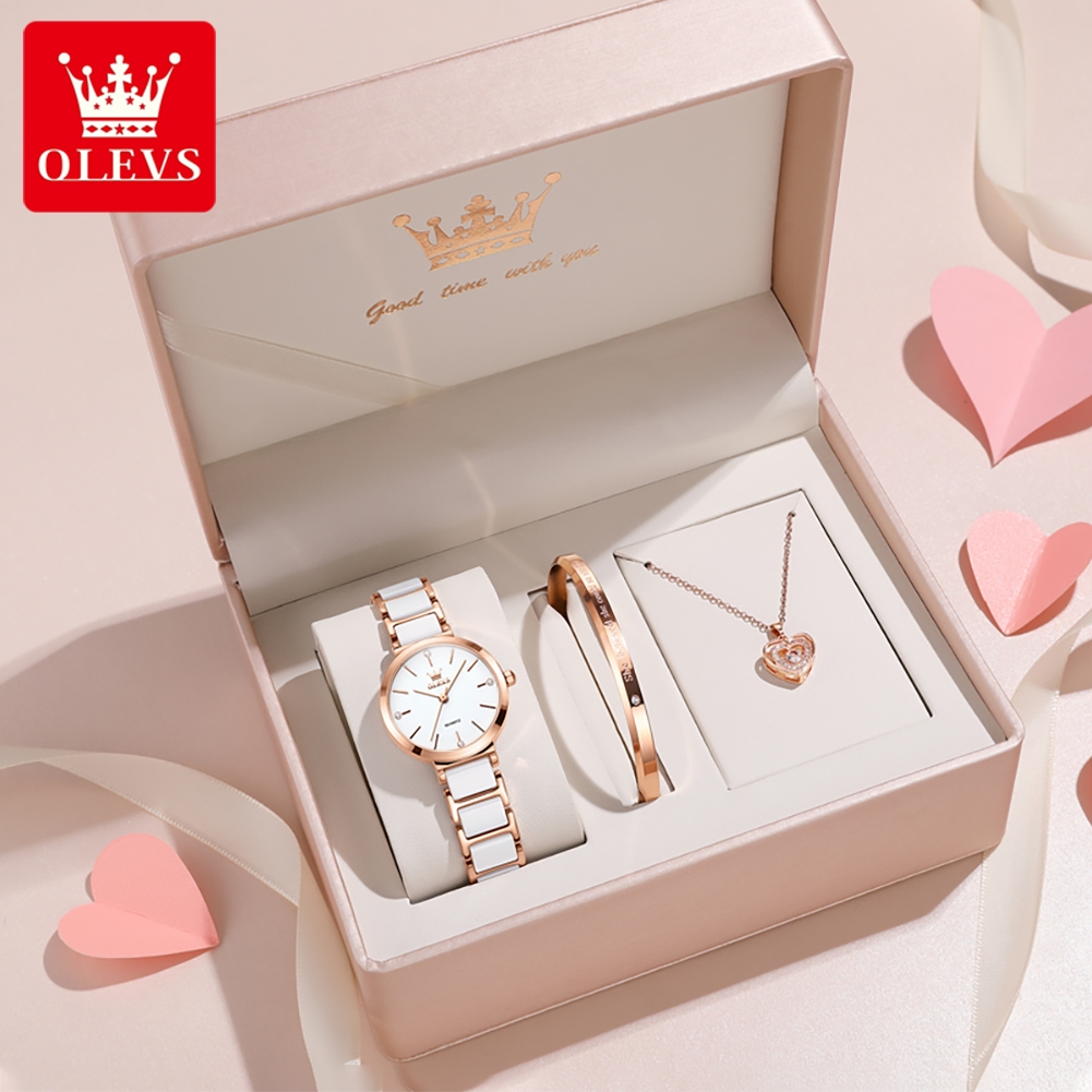Jewelry For Watches - OLEVS Damski Zegarek 5877 Luksusowy Elegancki