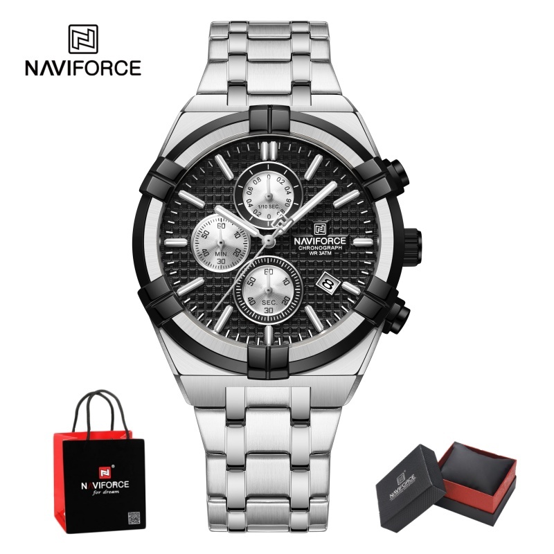 Jewelry For Watches - NAVIFORCE – męski zegarek kwarcowy z