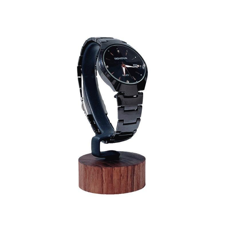 Jewelry And Watches Inc - Nowy drewniany stojak na zegarki w