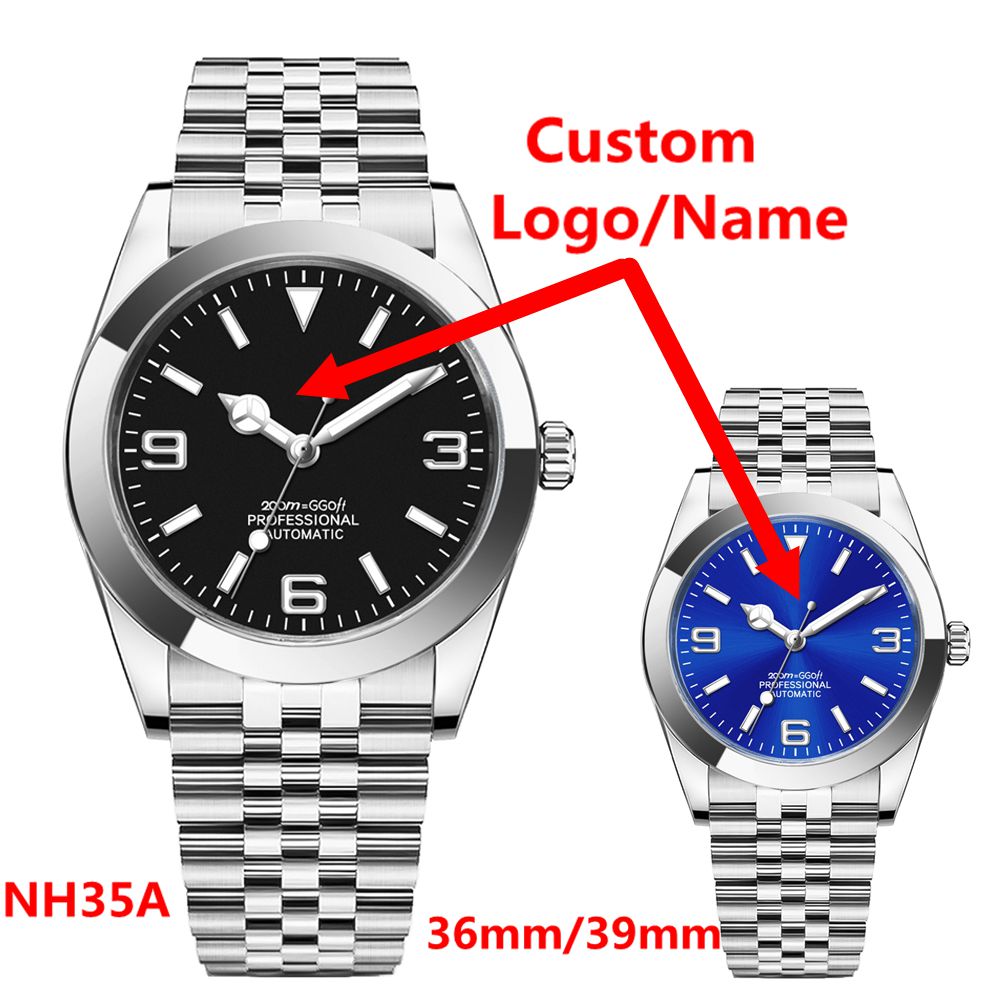 Jewelry For Watches - Zegarek z własnym logo, luksusowy, NH35,