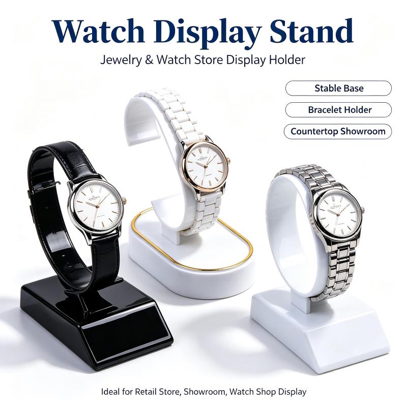 Stojak na zegarki z pierścieni – Jewelry And Watches Inc recenzja i cena