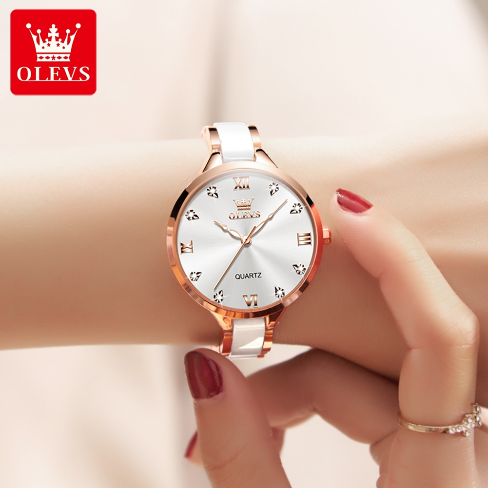 OLEVS 5872 Damskie Zegarki Kwa – Jewelry For Watches recenzja i cena
