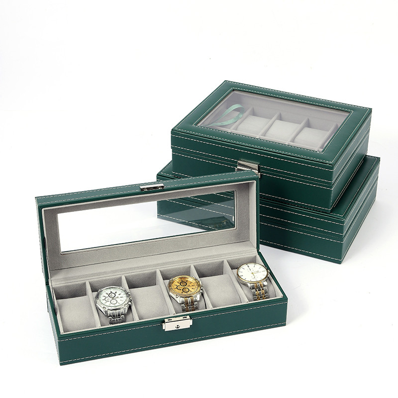 Europejskie skórzane pudełko n – Watch Display Box recenzja i cena