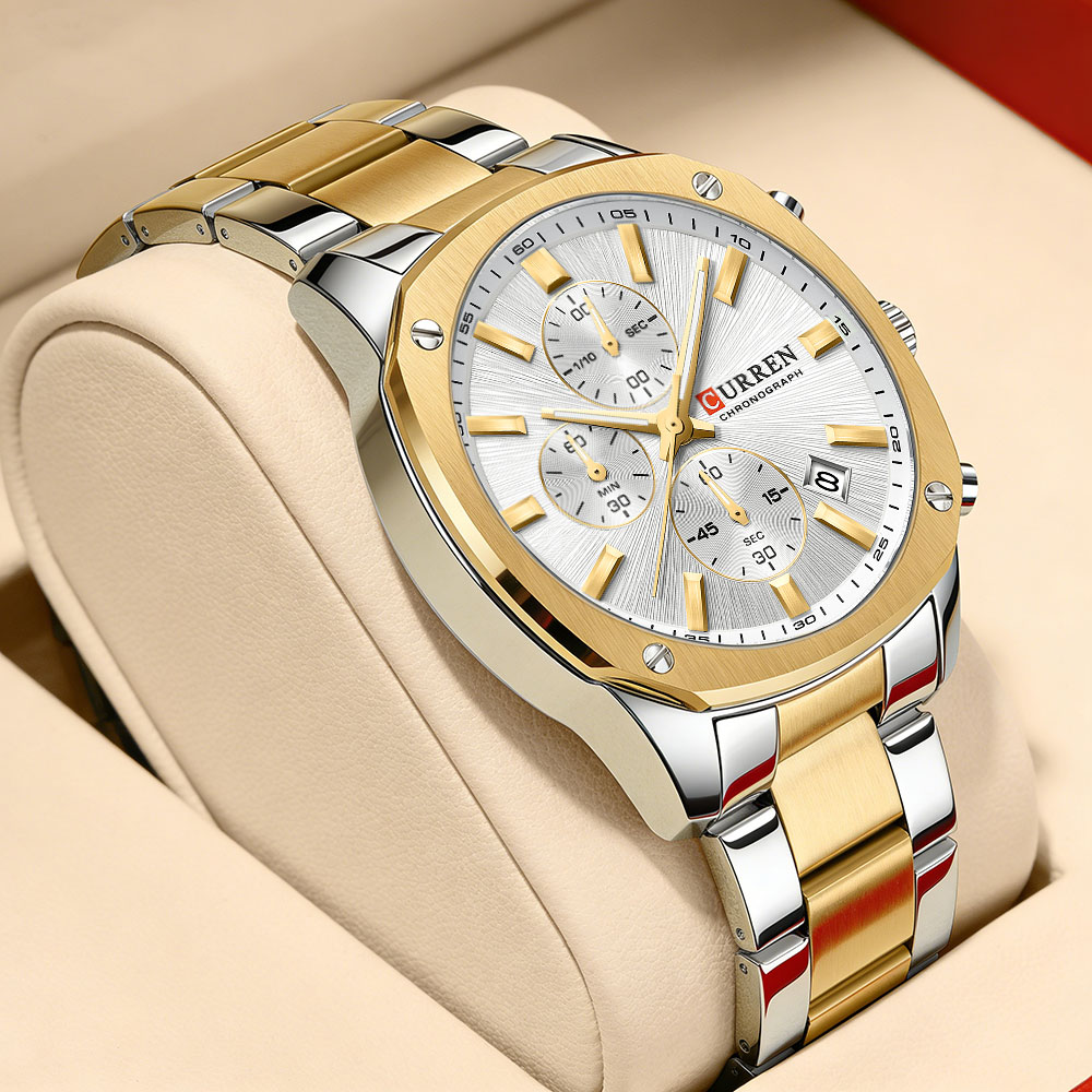CURREN Nowoczesny męski zegare – Jewelry For Watches recenzja i cena